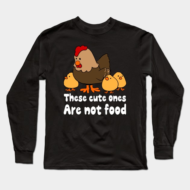 Vegan. Animals are friends not food Long Sleeve T-Shirt by TarikStore